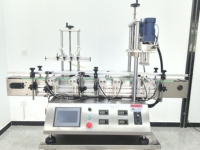 Machine de remplissage et de bouchage automatique à pompe magnétique de bureau LX pour liquides, huiles essentielles, parfums, jus et boissons