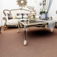 Tapis Jacquard Tufté en Peluche Fabriqué à la Machine, Couleurs Café, pour Maison, Chambre, Salle de Réunion, Hôtel, Moquette Mur à Mur, Tapis de Prière - Ventes Flash