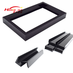 Prix d'usine, tubes carrés/rectangulaires en <span class=keywords><strong>PVC</strong></span>/ABS/HDPE sur mesure, extrusion plastique, profil <span class=keywords><strong>PVC</strong></span> carré - Product Image 1