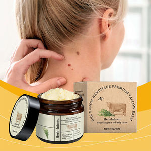 Lociones corporales faciales orgánicas con logotipo personalizado, crema de bálsamo de sebo de ternera blanqueadora de piel con infusión de té verde de ceramida, piel cosmética coreana - Product Image 3