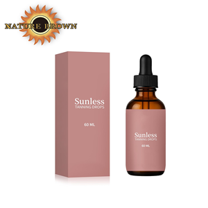 Gotas de suero de bronceado Gotas de bronceado falso Gotas de bronceado <span class=keywords><strong>facial</strong></span> Gotas de bronceado sin sol Gotas de bronceado de etiqueta privada - Product Image 1