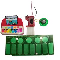 Service de conception de piano électronique PCB assemblage clavier contrôle Circuit imprimé Audio jouets musicaux fournisseur PCBA
