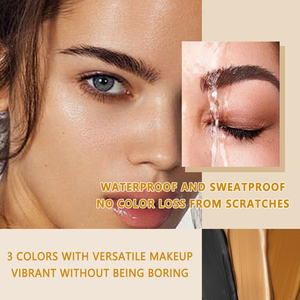 Etiqueta privada Marrón oscuro Henna <span class=keywords><strong>Brow</strong></span> Dye Tint Larga duración Impermeable Peel Off <span class=keywords><strong>Tattoo</strong></span> Eyebrow <span class=keywords><strong>Gel</strong></span> con cepillo - Product Image 4