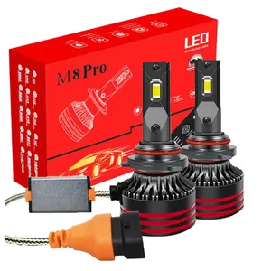 M8Pro M8 Pro หลอดไฟ LED 150 W ซุปเปอร์ LED หลอดไฟ LED ไฟหน้ารถ OEM Universal ชิป CSP