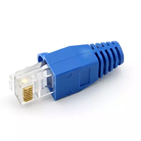 Praktische Wasserdichte PP RJ45-Schutzhülle für Netzwerkkabel Cat6/Cat5 Patchkabel-Schutzkappen