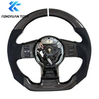 Volant en fibre de carbone avec LED pour Nissan Frontier Xe 4x4 Navarra 2004 2005 2006 2007 2008 2009 2010 2011 2012 2013 2014 2015