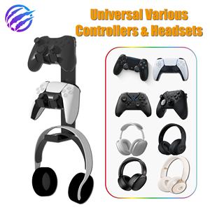 <span class=keywords><strong>Support</strong></span> <span class=keywords><strong>Mural</strong></span> en Aluminium pour Manettes de Jeu PS5, <span class=keywords><strong>PS4</strong></span>, Xbox, Nintendo Switch et Casques – <span class=keywords><strong>Support</strong></span> de Présentation d'Accessoires de Jeu - Product Image 4
