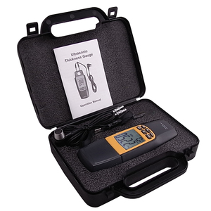 Jauge d'épaisseur numérique à ultrasons 1,2-220 mm avec écran LCD, calibration intégrée, fréquence 5 MHz pour acier, cuivre, verre, fer - Product Image 6