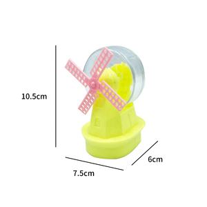 JollySweets Mini <span class=keywords><strong>moulin</strong></span> <span class=keywords><strong>à</strong></span> <span class=keywords><strong>vent</strong></span> Conteneur de bonbons avec jouet de bonbons en plastique léger - Product Image 2