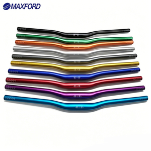 MAXFORD vtt vtt guidon coloré vélo guidon en aluminium hirondelle pièces de cyclisme 25.4 31.8*640/680/720/760/800mm - Product Image 1