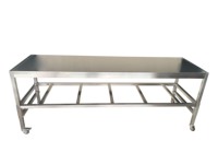 Table de tri et de calibrage en acier inoxydable de qualité alimentaire, à grille interchangeable de différentes tailles, pour plantes hydroponiques, bourgeons de fleurs et chanvre - Vente chaude
