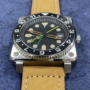 Montres mécaniques carrées très vendues, montre pour homme, montre automatique de haute qualité, coffret cadeau, montre de luxe pour homme - Product Image 5