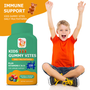 Gummies multivitaminées quotidiennes pour enfants, marque privée OEM, avec supplément de vitamine D pour le soutien immunitaire et gummies de soutien immunitaire - Product Image 2