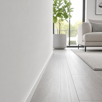 Corniche murale en mousse plastique PS moderne moulure de plinthe de plafond étanche pour hôtel et décoration intérieure