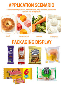 Máquina de Envasado Multifuncional de Flujo Horizontal Servo para Gelatina, Frutas, Ruleta, Multipack, Barra Vegana - Product Image 2