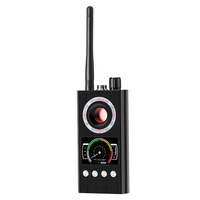 Draadloze RF-signaaldetector K68 GPS Draagbare ABS WiFi Spy Cam Volledig bereik 10-20m Detectie Strobe Barking Alarm Camera Bekcam