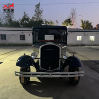 Nouvelle Voiture Classique Vintage Personnalisée pour Transport Spécial - Voiture de Tourisme Classique Noire Vintage, Voiture de Défilé Classique