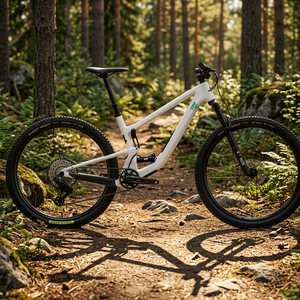 Vélo de montagne haut de gamme à suspension intégrale, 12 vitesses, en fibre de carbone, freins à disque hydrauliques, design étanche, confort de conduite optimal - Product Image 2