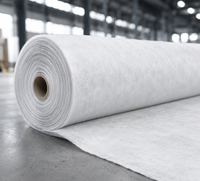 Géotextile non tissé en fibres courtes PP à prix d'usine pour filtration, séparation et drainage