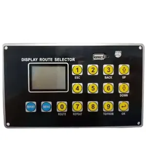 ZZG GPS Digital Annunciator for Passenger Coaches bus announcer