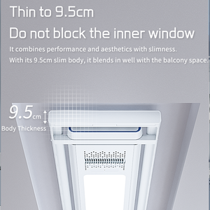 Trần giặt nhà thông minh tự động gấp quần áo khô giá dẫn ánh sáng trong nhà ban công điện máy sấy quần áo UV - Product Image 4