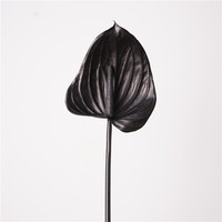 Bunga Anthurium Artificial Premium Real Touch Grosir, Anthurium Palsu Realistis untuk Dekorasi Pernikahan, Rumah, dan Acara