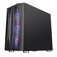 2024 Offre Spéciale ATX Vertical Gaming PC Case Glass Computer Cabinet & Tower pour PC Gamers