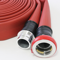 Tuyau d'incendie en NBR renforcé de polyester haute ténacité avec raccord Machino