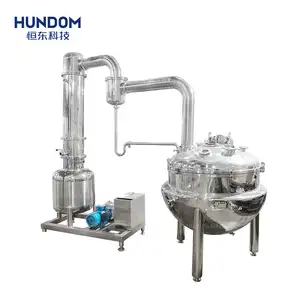 Top Stainless Steel Decompression Vacuum Concentrator Tank Hot Reflux Tank Extraction And Concentration Tank