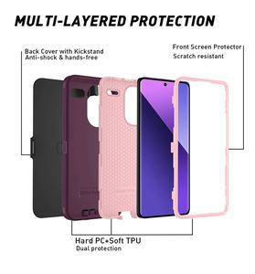 Funda Protectora 3 en 1 Resistente a Golpes para <span class=keywords><strong>Xiaomi</strong></span> Poco X6 <span class=keywords><strong>5G</strong></span>, Funda Rígida con Armadura Combinada 360 para <span class=keywords><strong>Redmi</strong></span> <span class=keywords><strong>Note</strong></span> 13 Pro Plus <span class=keywords><strong>5G</strong></span> - Product Image 3