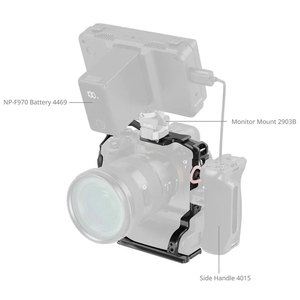Grip verticale VG-C5 per SmallRig A9 Cage per Alpha 1 II/Alpha 9 III con piastra di sgancio rapido Arca integrata in lega di alluminio e silicone - Product Image 4