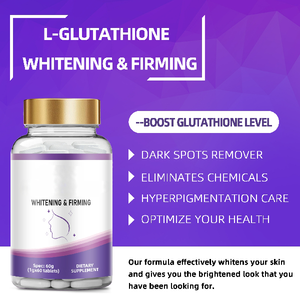Nu Voedsel Huid Whitening Collageen Vitamine C Poeder Capsule Nieuwe Aankomst Oem Odm 500Mg L-Glutathion 60 Supplement Voor De Gezondheidszorg - Product Image 3