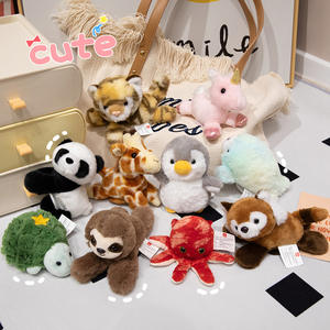 Peluche de Panda <span class=keywords><strong>Mapache</strong></span> con Correa para el Hombro, Recuerdo de Zoológico, con Accesorio Magnético para el Hombro y Relleno de Algodón PP - Product Image 6