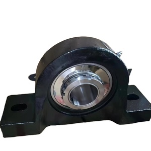Roulement à billes monté PU347 2-15/16 en fonte robuste, support à deux boulons avec vis de blocage et joint d'étanchéité - Product Image 1