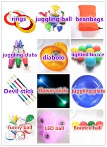 Jouets de jonglage professionnels, clubs de jonglage de cirque pour les spectacles de clowns - Product Image 3