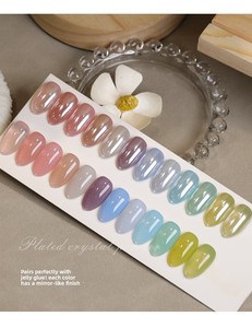 Haute qualité ongles Aurora sirène Chrome Pigment <span class=keywords><strong>poudre</strong></span> cristal clair blanc perle magique Chrome <span class=keywords><strong>poudre</strong></span> pour Gel Nail Art - Product Image 3