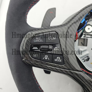 Volante Deportivo de Fibra de Carbono y Alcántara con LED para BMW G20 G30 G01 Serie 3 Serie 5, Precio al por Mayor - Product Image 4
