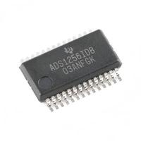 ADS1256IDBR 24-Bit Low Noise Delta-Sigma ADC 4-Channel 1-64x PGA SPI SSOP-28 Kartu Akuisisi Data Presisi IC 1.8V-3.6V 30kHz