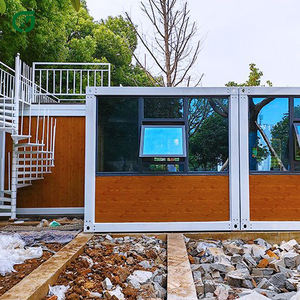 Cabinbird 20ft maisons mobiles préfabriquées chambre simple facile à déplacer appartement de vie temporaire maison conteneur détachable - Product Image 4