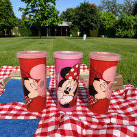 Gobelet violet imprimé personnalisé sans BPA de 400ml en plastique réutilisable à la mode Tazas pour enfants mignon cadeau promotionnel