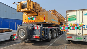 รถเครนเคลื่อนที่ขนาด 100 ตัน แบบไฮดรอลิก ยกของหนักได้ พร้อมอุปกรณ์หลัก-เครื่องยนต์ ปั๊ม เกียร์บ็อกซ์ ลูกปืน - Product Image 2