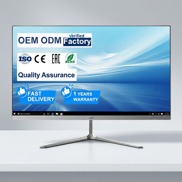 24 Inch OEM / ODM All in One Desktop Gaming Pc Set Core i5 1135G7 8GB 256GB SSD 11th Processor All-in-One Monoblock Computer