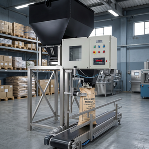 Máquina de Llenado de Granos Semiautomática con Tolva Transportadora, Sistema de Pesaje de Alta Precisión para Empaquetado de Metales, Instrumentación Sigma 400V - Product Image 2