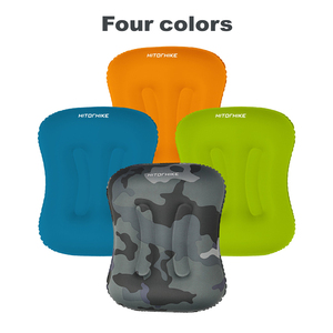 HOMFUL-almohada <span class=keywords><strong>inflable</strong></span> de aire portátil ultraligera, personalizada, para acampar, viajar, <span class=keywords><strong>cuello</strong></span> - Product Image 6