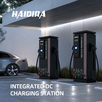 Chargeur rapide pour véhicules électriques HAIDIRA, extérieur, IP55, DC, 120-400 kW, pour utilisation commerciale et en flotte