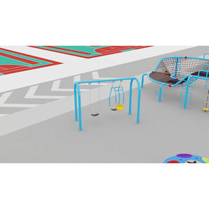 Designer pour enfants équipement de terrain de jeu extérieur commercial coloré personnalisé nouveaux grands ensembles - Product Image 4