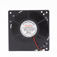 Ventilateur axial DC 12032 120x120x32mm 120mm à haut débit d'air, 2500 tr/min, roulement à billes, 12V 24V 48V pour le refroidissement des équipements