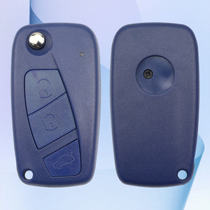 SD รีโมทกุญแจรถแบบพับได้3ปุ่มสำหรับรถ Fiat Marelli BSI ID48Chip รับส่งสัญญาณ433MHz - Product Image 2