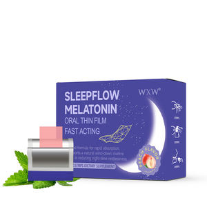 Tiras Orales para Dormir de Excelente Precio, Tiras para Mejorar el Sueño Profundo, Suplementos para la Respiración Durante el Sueño, Tiras Nasales y Orales - Product Image 1