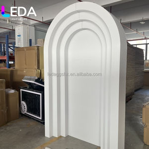 Arco de Boda Acrílico con Iluminación LED Blanca para Eventos y Fiestas, Marca LEDA - Product Image 5